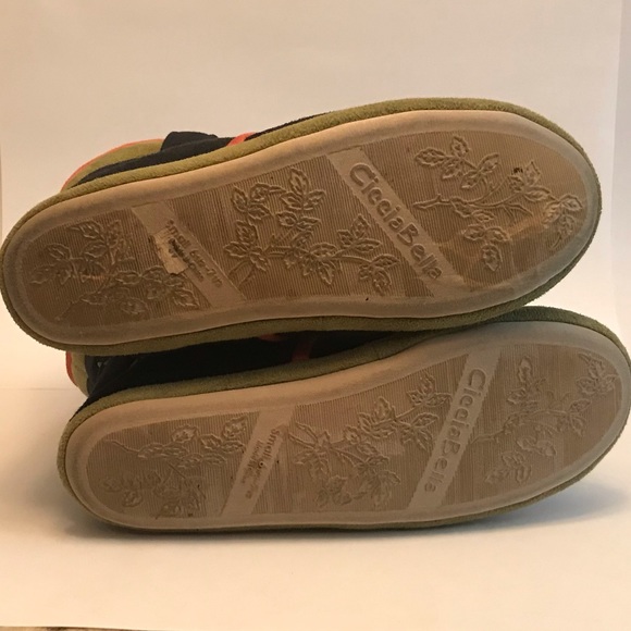 cicciabella cowboy boot slippers